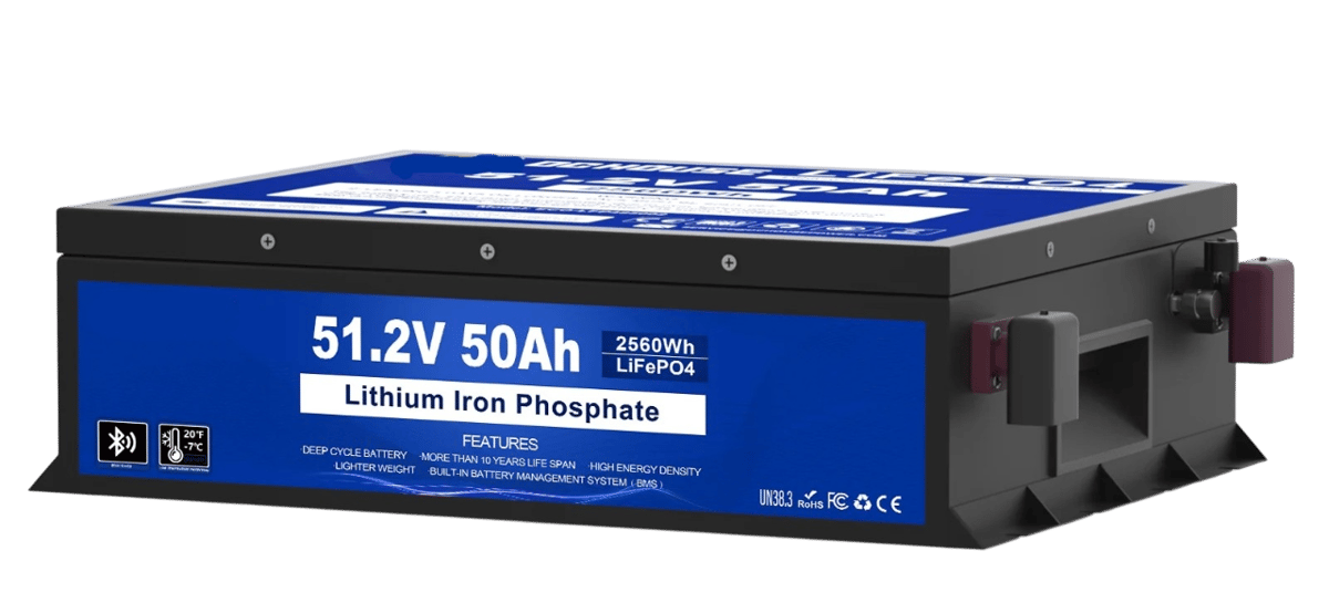 Batterie Lithium LiFePO4 48V 50Ah - Stockage Énergie Site Isolé
